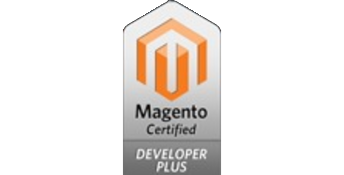 Magento Certified Developer Plus badge